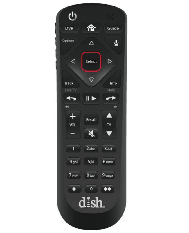 Photo of a Dish Wally RV Satellite TV Remote Control DN006801